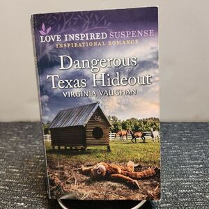 🖤 Virginia Vaughan Dangerous Texas Hideout Paperback